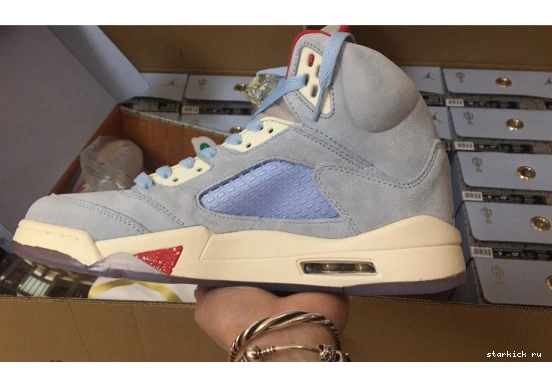 X ICE BLUE AIR JSP JORDAN 5 TROPHY CI1899-400 ROOM CI1899-400 1210